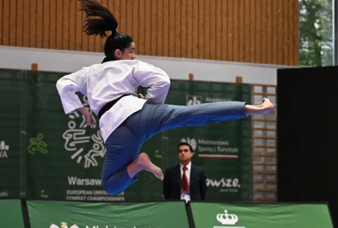 High-flying action! Taekwondo and karate kick-off EUC Combat 2025